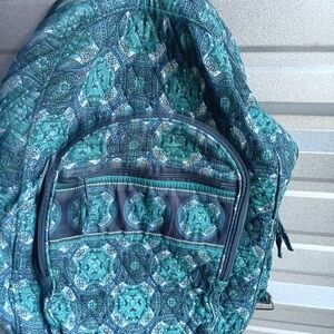 Quilted Hippie Pattered Women's Backpack